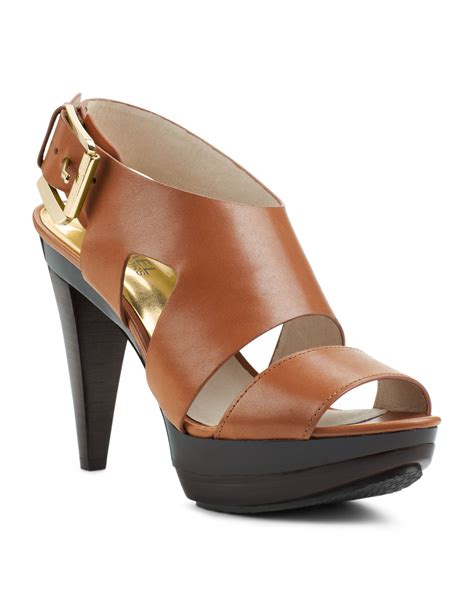 michael kors carla platform sandal